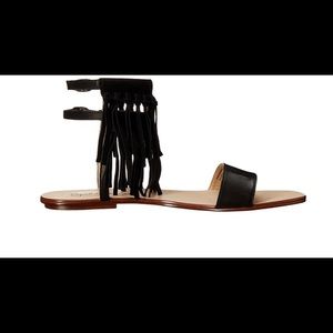 Splendid fringe sandals. Worn once